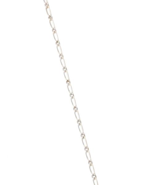 BEAUTY&YOUTH UNITED ARROWS(ビューティーアンドユースユナイテッドアローズ)の「BY シルバーターコイズ プレートネックレス◆(ネックレス・メンズ・シルバー・フリー)」の4枚目の写真