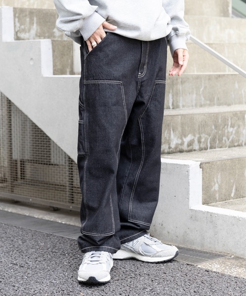 Stussy 在ろ ダブルニーデニム