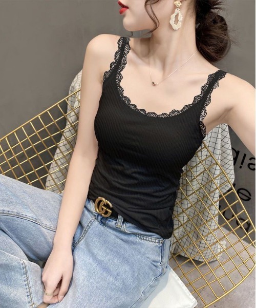NANEA(ナネア)の「レースキャミソール(キャミソール・レディース・ホワイト/ブラック・MEDIUM/LARGE/X-LARGE/フリー)」の13枚目の写真