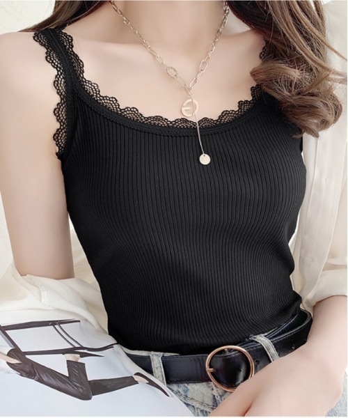 NANEA(ナネア)の「レースキャミソール(キャミソール・レディース・ホワイト/ブラック・MEDIUM/LARGE/X-LARGE/フリー)」の16枚目の写真