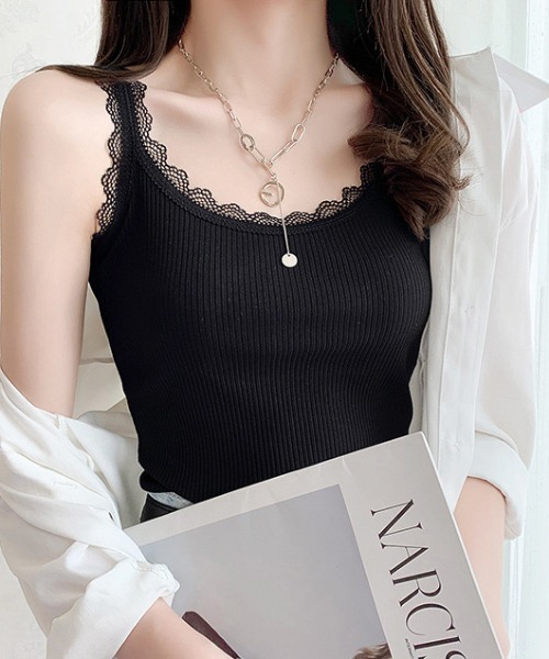 NANEA(ナネア)の「レースキャミソール(キャミソール・レディース・ホワイト/ブラック・MEDIUM/LARGE/X-LARGE/フリー)」の17枚目の写真