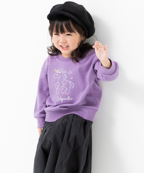 セール】ステッチ刺繍 トレーナー（スウェット）｜chil2