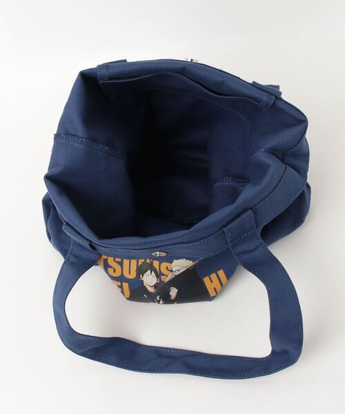 Misto Forza(ミストフォルツァ)の「ハイキュー!! キャンバストートバッグ 月島・山口モチーフ(トートバッグ・レディース・ブルー・FREE)」の10枚目の写真