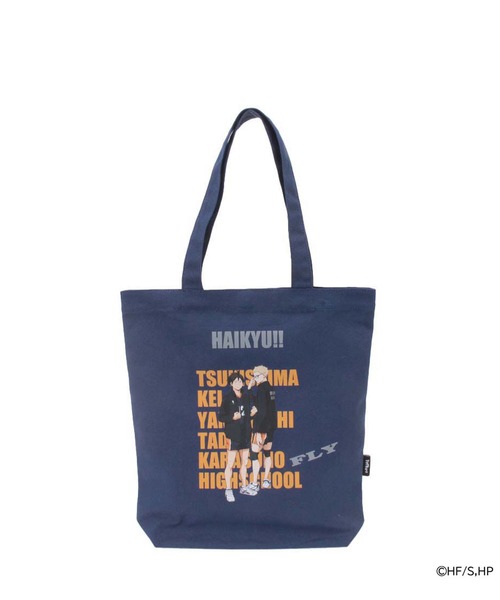 Misto Forza(ミストフォルツァ)の「ハイキュー!! キャンバストートバッグ 月島・山口モチーフ(トートバッグ・レディース・ブルー・FREE)」の3枚目の写真