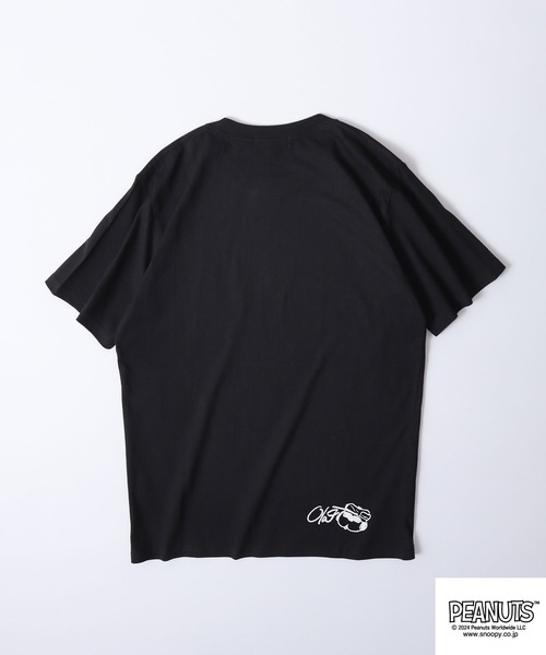 PEANUTS（ピーナッツ）の「PEANUTS 半袖ロックTシャツ（Tシャツ/カットソー・メンズ・ブラック系/ブラック/ホワイト系/ホワイト系1/ブラック系1/ホワイト・M/L/LL）」の21枚目の写真