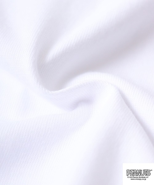 PEANUTS（ピーナッツ）の「PEANUTS 半袖ロックTシャツ（Tシャツ/カットソー・メンズ・ブラック系/ブラック/ホワイト系/ホワイト系1/ブラック系1/ホワイト・M/L/LL）」の15枚目の写真