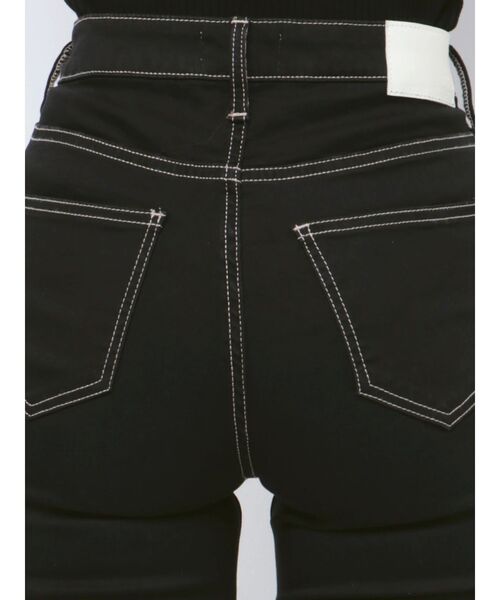 GYDA(ジェイダ)の「【WEB限定】【TINY低身長さん向け】ハイウエストワンウォッシュスキニーパンツ(デニムパンツ・レディース・ブラック・X-SMALL/SMALL/MEDIUM)」の16枚目の写真