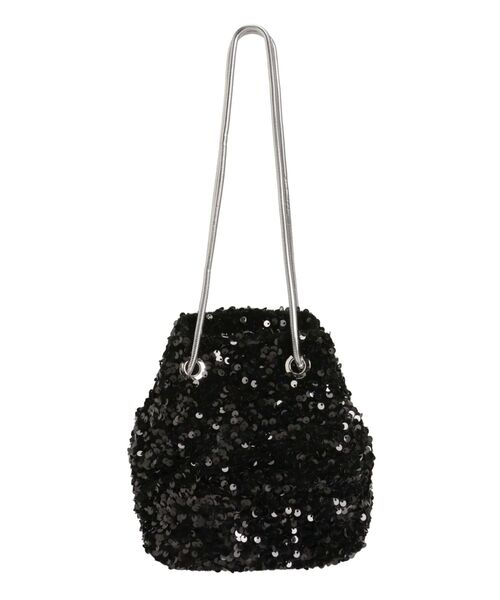 VELETTO（ベレット）の「【VELETTO】LADYスパンコールバッグ（ハンドバッグ・レディース・ブラック/シルバー・FREE）」の9枚目の写真