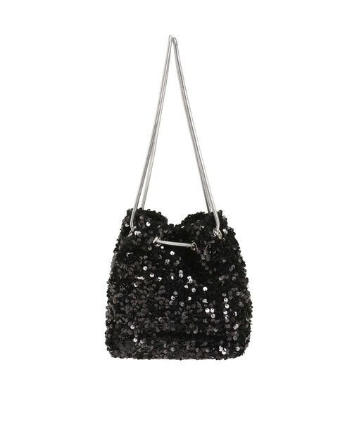 VELETTO（ベレット）の「【VELETTO】LADYスパンコールバッグ（ハンドバッグ・レディース・ブラック/シルバー・FREE）」の11枚目の写真