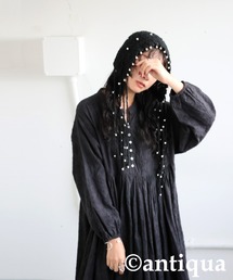 antiqua | パールニットハット(ニットキャップ/ビーニー)