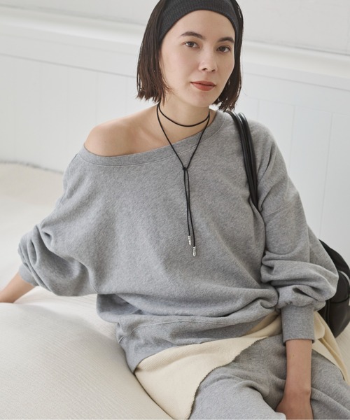 【新品】裏毛オフショルオーバーサイズトップス 楽天市場】【SALE50%OFF+本日エントリー＆楽天カードでP4倍