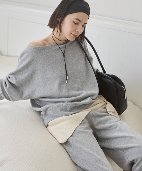 【新品】裏毛オフショルオーバーサイズトップス 楽天市場】【SALE50%OFF】【即日発送】COCODEAL ココディール 裏