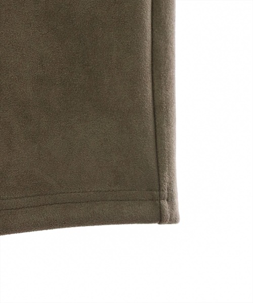 clear（クリア）の「ポンチスエードワイドストレートパンツ [低身長用サイズ有 着心地抜群 シンプル]≪2024AW新作≫（その他パンツ・レディース・カーキ/チャコールグレー/グレイッシュベージュ/アイボリー・F/XS）」の7枚目の写真