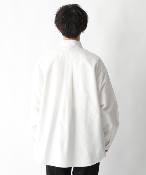 POLO BCS（ポロ ビーシーエス）の「【POLO BCS(ポロ・ビーシーエス)】オックスフォードオーバーサイズシャツ（シャツ/ブラウス・メンズ・ライトブルー/ホワイト・LARGE/MEDIUM）」の19枚目の写真