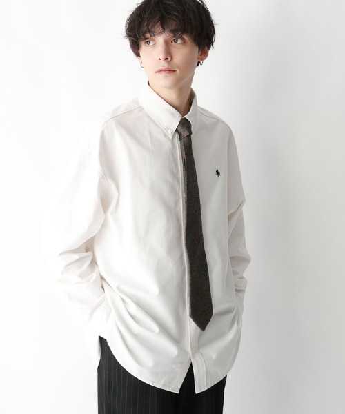 POLO BCS（ポロ ビーシーエス）の「【POLO BCS(ポロ・ビーシーエス)】オックスフォードオーバーサイズシャツ（シャツ/ブラウス・メンズ・ライトブルー/ホワイト・LARGE/MEDIUM）」の11枚目の写真