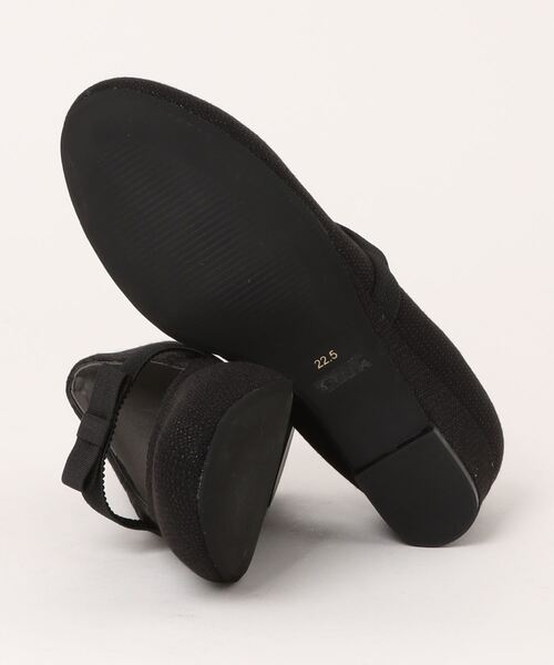 JELLY BEANS（ジェリービーンズ）の「【WEB限定】リボンゴムストラップパンプス(204-43017)JELLY BEANS(ジェリービーンズ)（パンプス・レディース・ブラック/グレイッシュベージュ/ネイビー・22.5/23/23.5/24/24.5）」の20枚目の写真