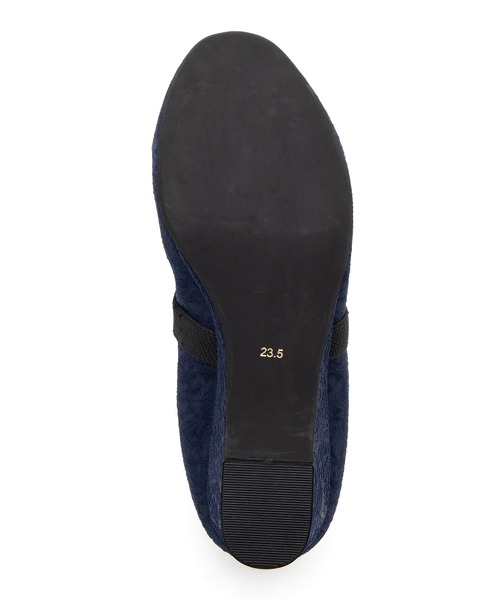 JELLY BEANS（ジェリービーンズ）の「【WEB限定】リボンゴムストラップパンプス(204-43017)JELLY BEANS(ジェリービーンズ)（パンプス・レディース・ブラック/グレイッシュベージュ/ネイビー・22.5/23/23.5/24/24.5）」の10枚目の写真