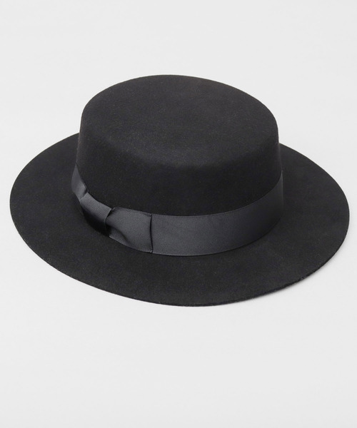 セール】オーストラリア産ウール フェルト カンカン帽（ハット