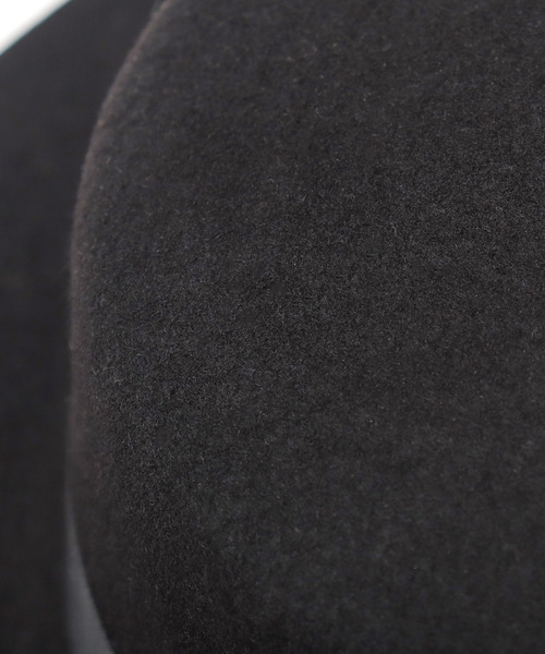 Ruben（ルーベン）の「オーストラリア産ウール フェルト カンカン帽（ハット・メンズ・ブラック/グレイッシュベージュ/ベージュ・FREE）」の9枚目の写真