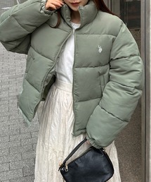 solleim（ソルレム）の「RANAN/solleim別注【U.S.POLO ASSN.】ショート丈エコダウンブルゾン（ダウンジャケット/コート）」