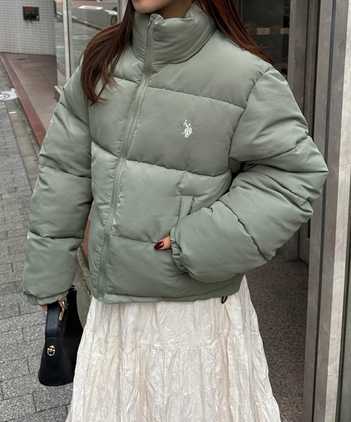 セール】RANAN/solleim別注【U.S.POLO ASSN.】ショート丈エコダウン