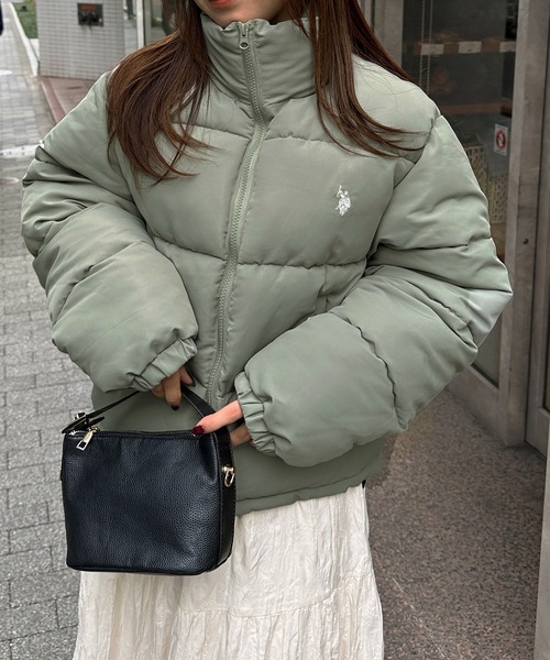 セール】RANAN/solleim別注【U.S.POLO ASSN.】ショート丈エコダウン