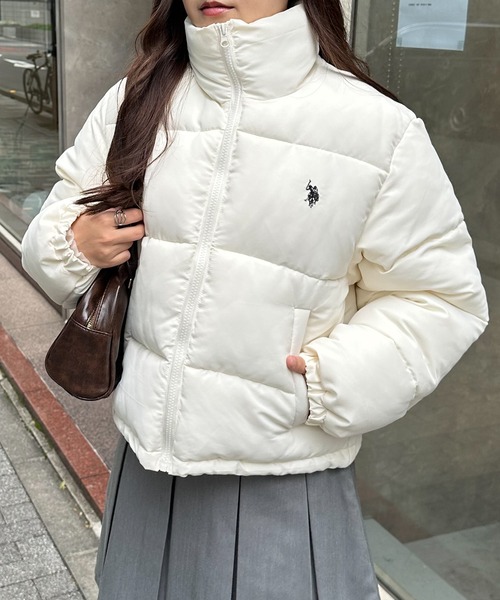 セール】RANAN/solleim別注【U.S.POLO ASSN.】ショート丈エコダウン