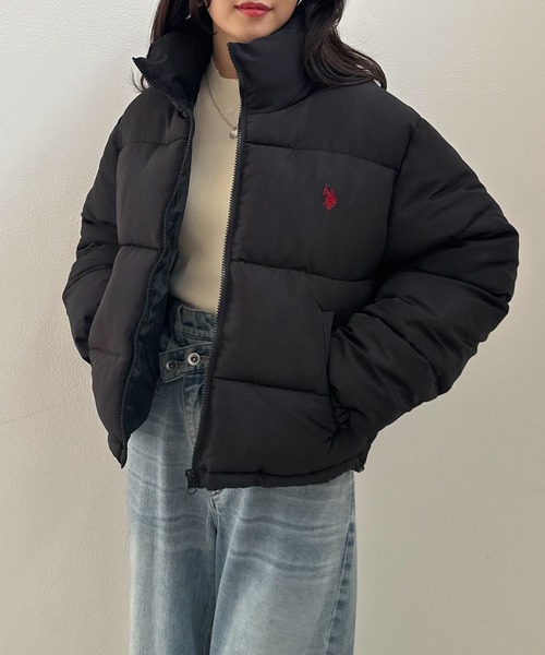 セール】RANAN/solleim別注【U.S.POLO ASSN.】ショート丈エコダウン