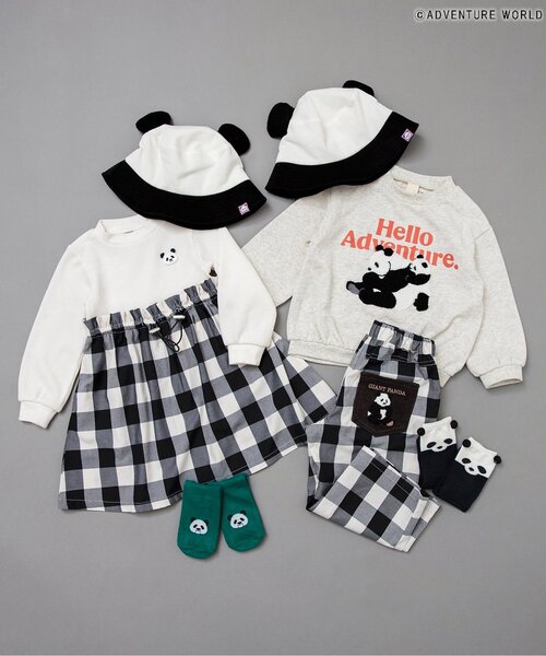 apres les cours(アプレレクール)の「アドベンチャーワールド/おやこソックス(ソックス/靴下・キッズ・ストライプ/グリーン/レッド/ブラック・12/15 /18/21/24/27)」の7枚目の写真