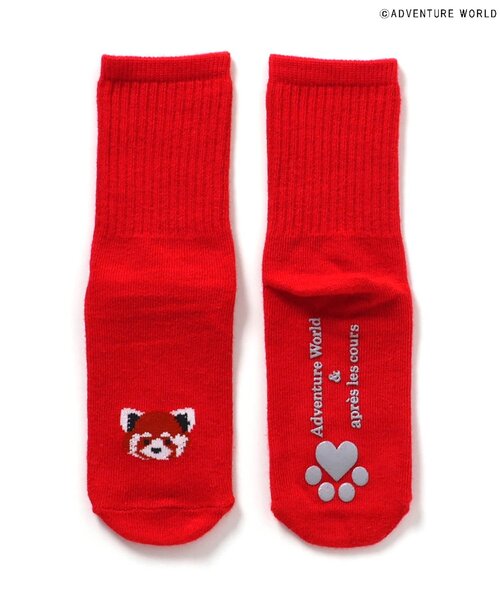 apres les cours(アプレレクール)の「アドベンチャーワールド/おやこソックス(ソックス/靴下・キッズ・ストライプ/グリーン/レッド/ブラック・12/15 /18/21/24/27)」の14枚目の写真