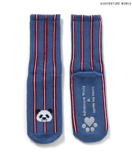 apres les cours(アプレレクール)の「アドベンチャーワールド/おやこソックス(ソックス/靴下・キッズ・ストライプ/グリーン/レッド/ブラック・12/15 /18/21/24/27)」の15枚目の写真