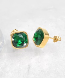 blackdia ocean ファセットクォーツピアス