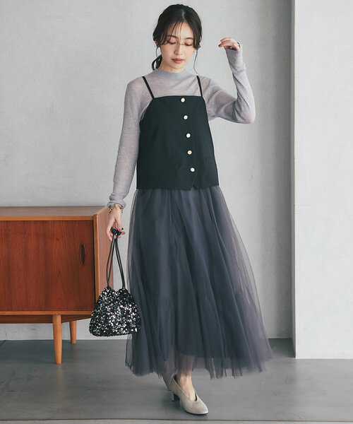 La boutique BonBon（ラブティックボンボン）の「スパンコールバッグ（ショルダーバッグ・レディース・シルバー/ブラック・FREE）」の9枚目の写真