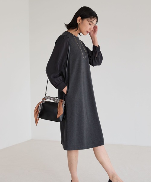 A/C DESIGN BY ALPHA CUBIC（エーシーデザインバイアルファキュービック）の「【ALCOLLAGE】プリントスカーフ（ストール/ショール・レディース・モカ/ブラック・フリー）」の7枚目の写真