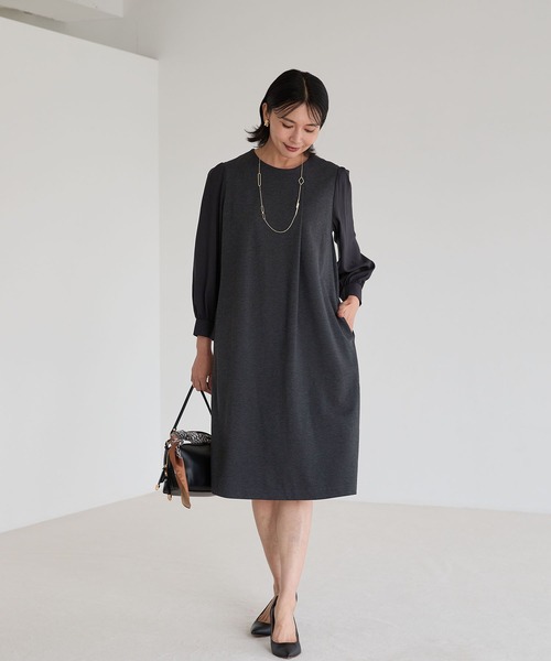 A/C DESIGN BY ALPHA CUBIC（エーシーデザインバイアルファキュービック）の「【ALCOLLAGE】プリントスカーフ（ストール/ショール・レディース・モカ/ブラック・フリー）」の10枚目の写真