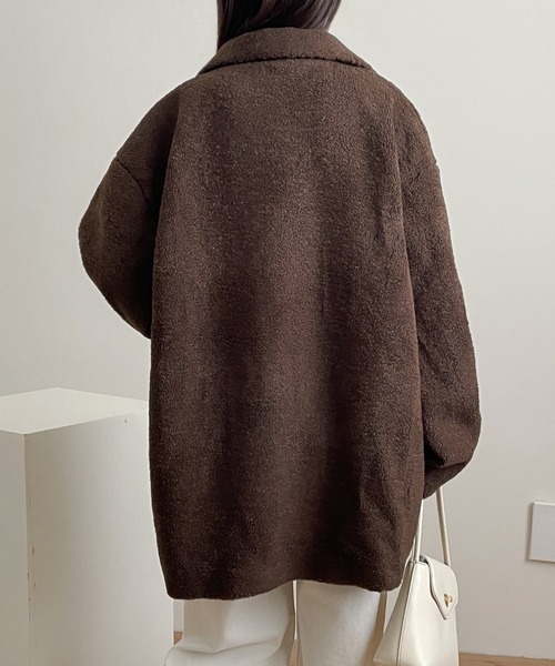 セール】ボアテーラードジャケット（テーラードジャケット）｜ABITOKYO