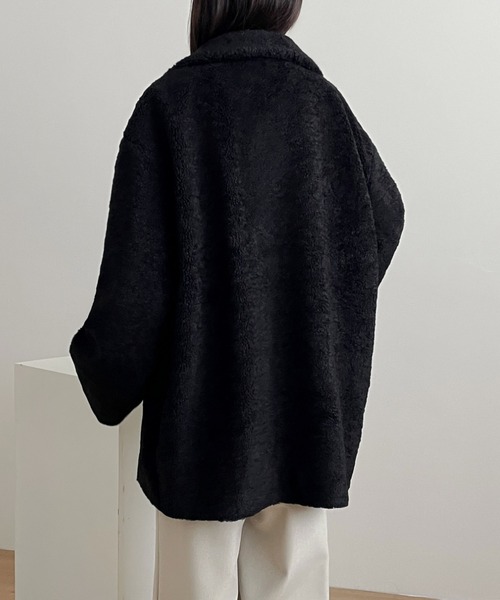 セール】ボアテーラードジャケット（テーラードジャケット）｜ABITOKYO