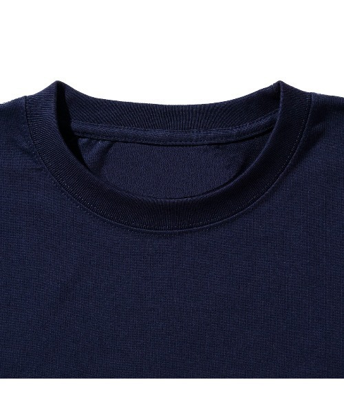 Kinetics（キネティクス）の「"Kinetics × TOKYO TRIBE" SANTA INOUE SARU IRON-ON LETTER TEE（キネティクス × トーキョートライブ 井上三太 サル アイロンオン レター ティー）（Tシャツ/カットソー・メンズ・ネイビー/グリーン・MEDIUM/LARGE/X-LARGE/XX-LARGE）」の9枚目の写真