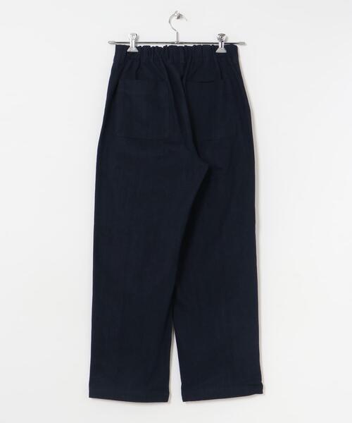 ITEMS URBANRESEARCH（アイテムズ アーバンリサーチ）の「裏起毛デニムベイカーパンツ（デニムパンツ・レディース・ブラック/ブルー・FREE）」の10枚目の写真