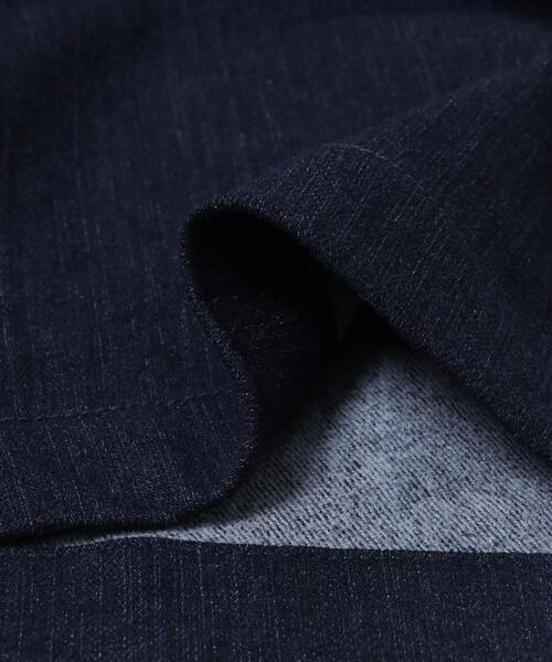 ITEMS URBANRESEARCH（アイテムズ アーバンリサーチ）の「裏起毛デニムベイカーパンツ（デニムパンツ・レディース・ブラック/ブルー・FREE）」の11枚目の写真