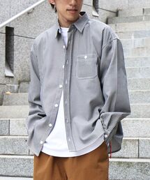 CRAFT STANDARD BOUTIQUE | ヒッコリーデニムシャツ(シャツ/ブラウス)