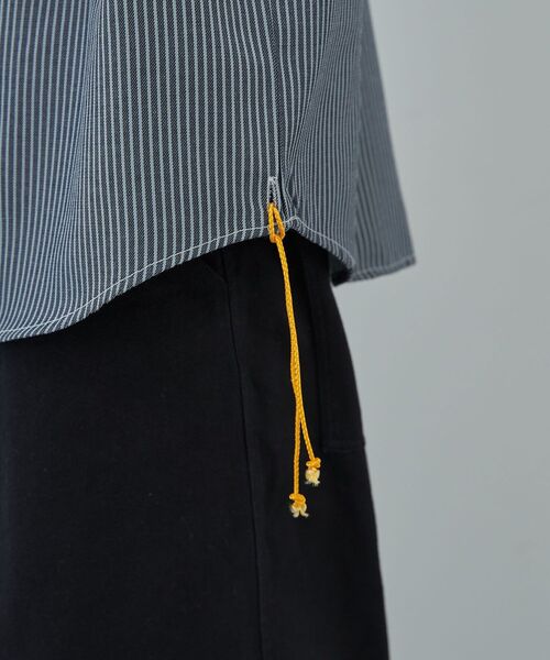 CRAFT STANDARD BOUTIQUE(クラフトスタンダードブティック)の「ヒッコリーデニムシャツ(シャツ/ブラウス・メンズ・ネイビー/ブラック・M/L/XL)」の19枚目の写真
