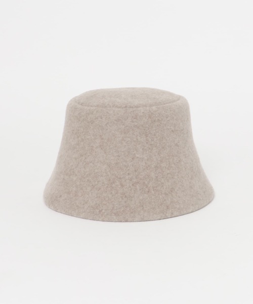 ウールベージュハット GUCCI ウールバケットハット ベージュ