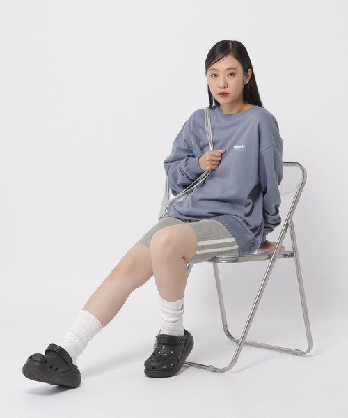 3.3 Field Trip （3.3フィールドトリップ）の「3.3 Field Trip／ラインニットショートパンツ（その他パンツ・レディース・グレー/ブラック・FREE）」の3枚目の写真