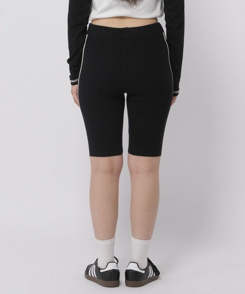 3.3 Field Trip （3.3フィールドトリップ）の「3.3 Field Trip／ラインニットショートパンツ（その他パンツ・レディース・グレー/ブラック・FREE）」の13枚目の写真