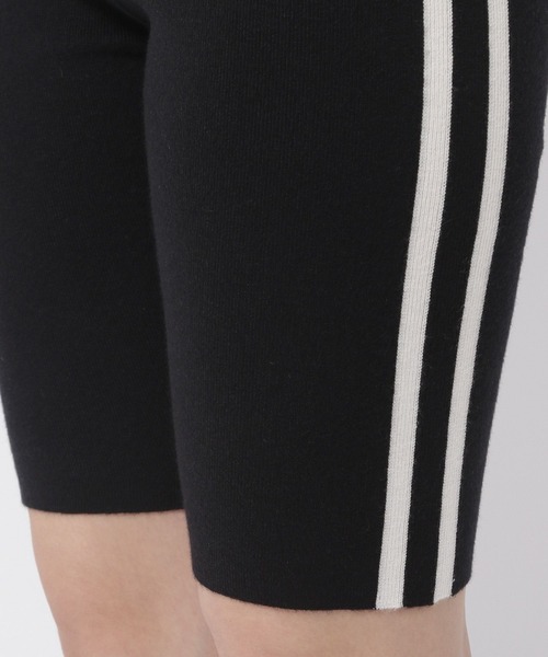 3.3 Field Trip （3.3フィールドトリップ）の「3.3 Field Trip／ラインニットショートパンツ（その他パンツ・レディース・グレー/ブラック・FREE）」の16枚目の写真