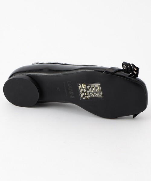 GANNI（ガニー）の「GANNI/ガニー EYELETS BOW BALLERINA