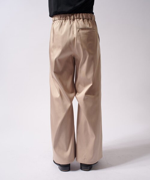Lui's(ルイス)の「ハイツイストワイドレッグパンツ(その他パンツ・メンズ・ベージュ/ブラック・M/S)」の6枚目の写真
