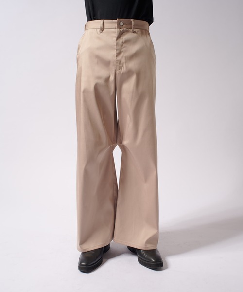Lui's(ルイス)の「ハイツイストワイドレッグパンツ(その他パンツ・メンズ・ベージュ/ブラック・M/S)」の21枚目の写真