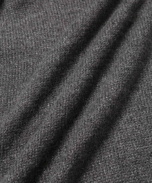 JUNRED（ジュンレッド）の「【一部店舗限定】スキッパーニットプルオーバー（ニット/セーター・メンズ・ライトグレー/ブラック/チャコールグレー・S/M/L）」の17枚目の写真